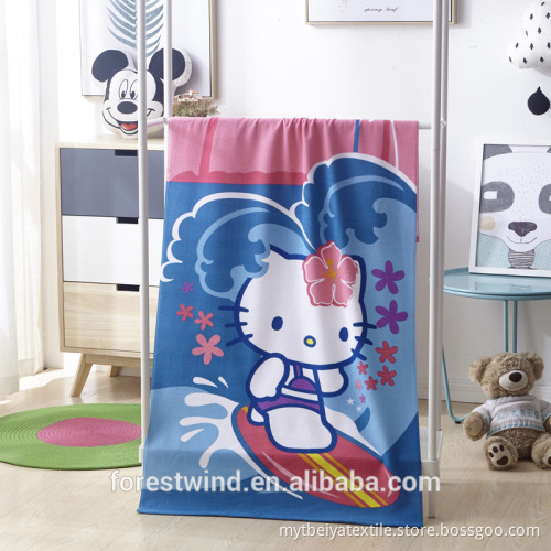 high quality custom digital printed towel